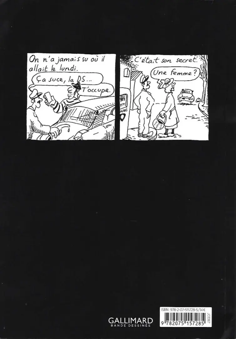 Verso de l'album Les dessous de Saint-Saturnin 1 Le bistrot d'Émile