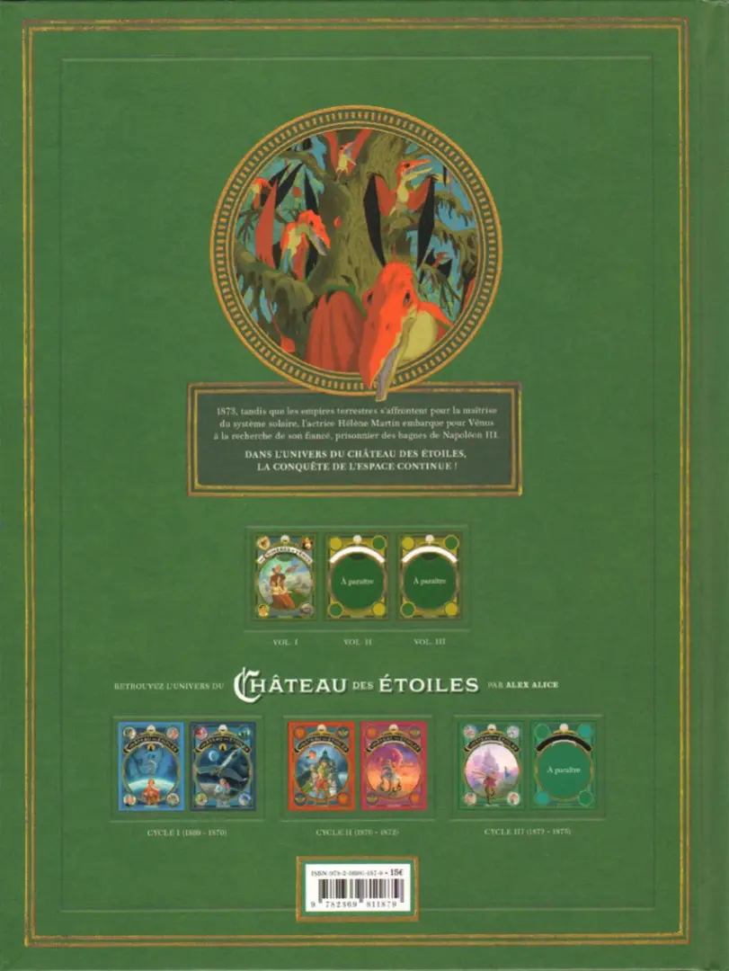 Verso de l'album Les chimères de Vénus Vol. 1/3