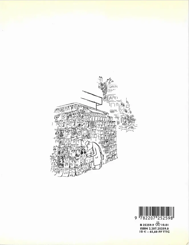 Verso de l'album Quelques... Quelques médias et médiatisés