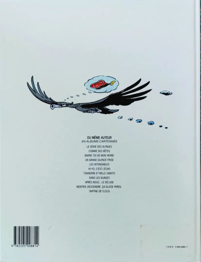 Verso de l'album Le Génie des Alpages Tome 1 Le génie des alpages