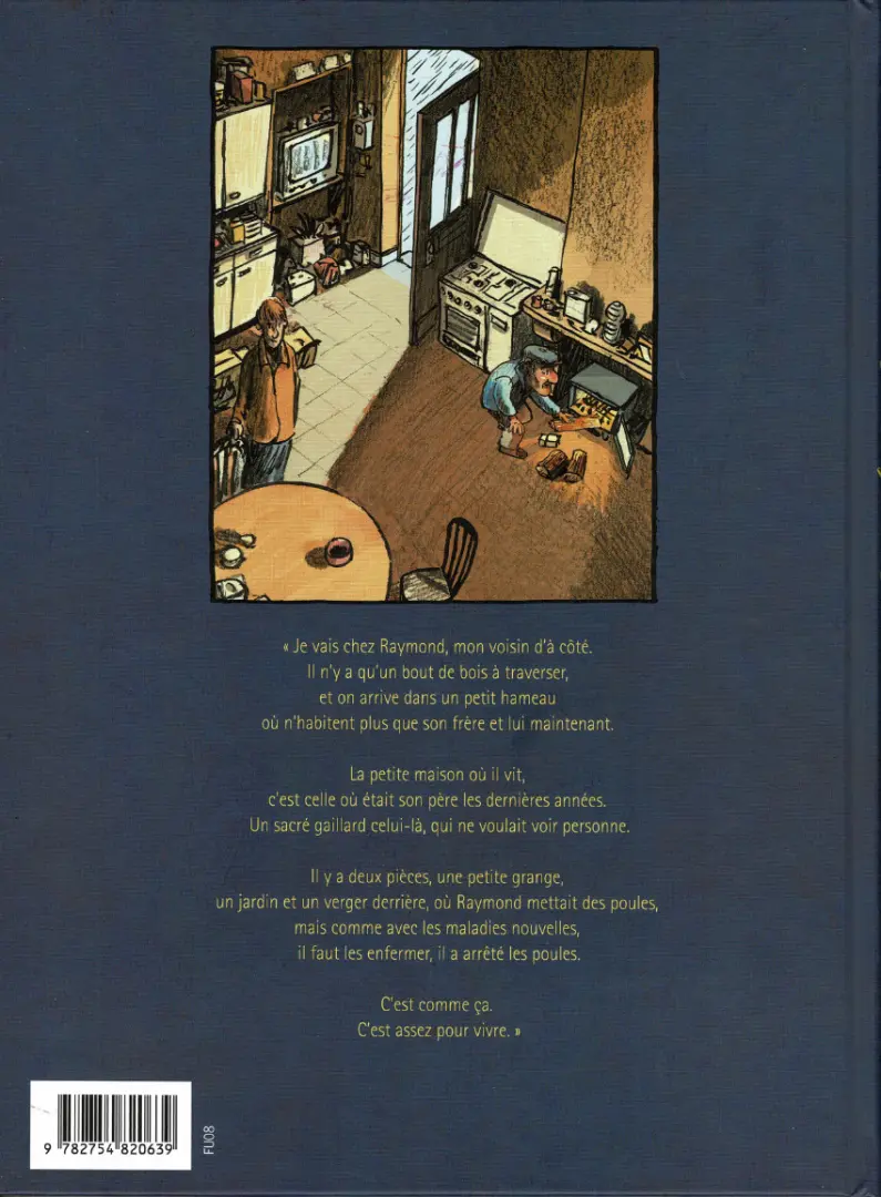 Verso de l'album Mon voisin Raymond