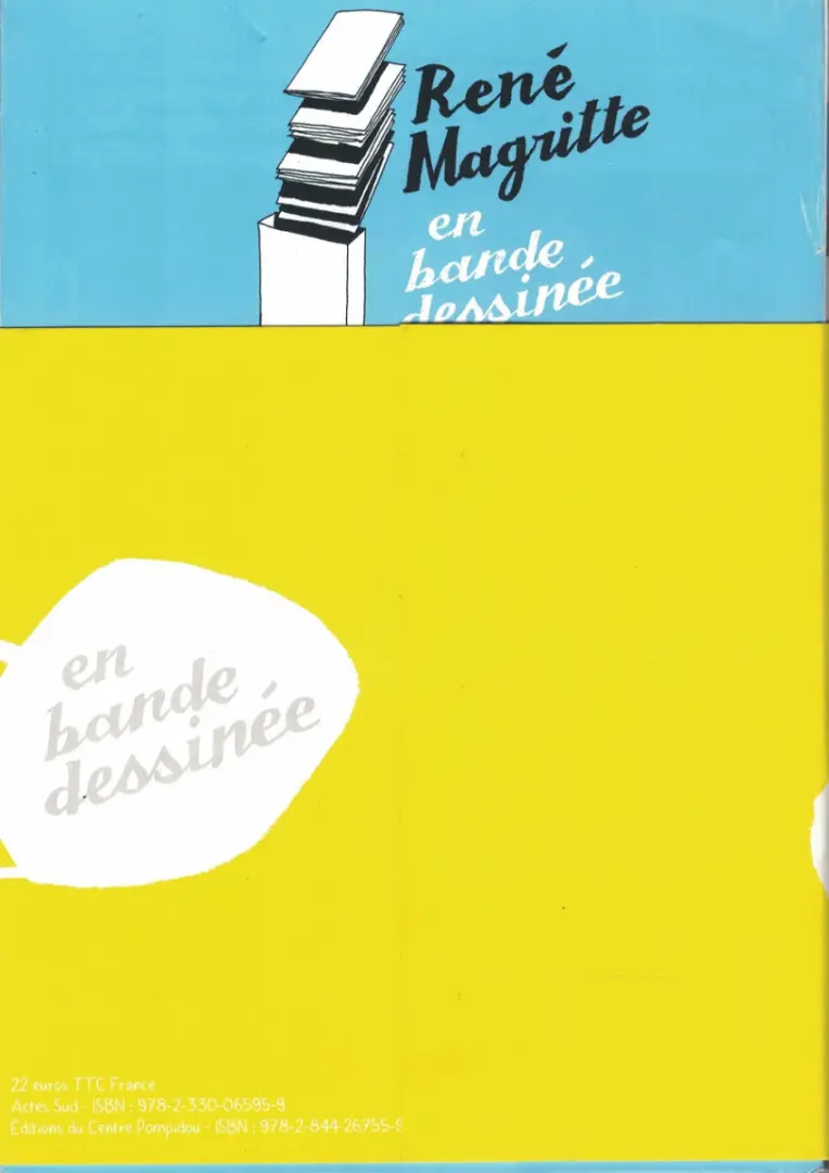 Verso de l'album René Magritte vu par