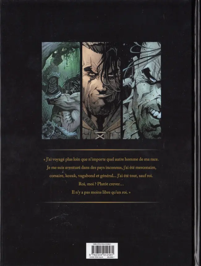 Verso de l'album Conan le Cimmérien Tome 3 Au-delà de la rivière noire