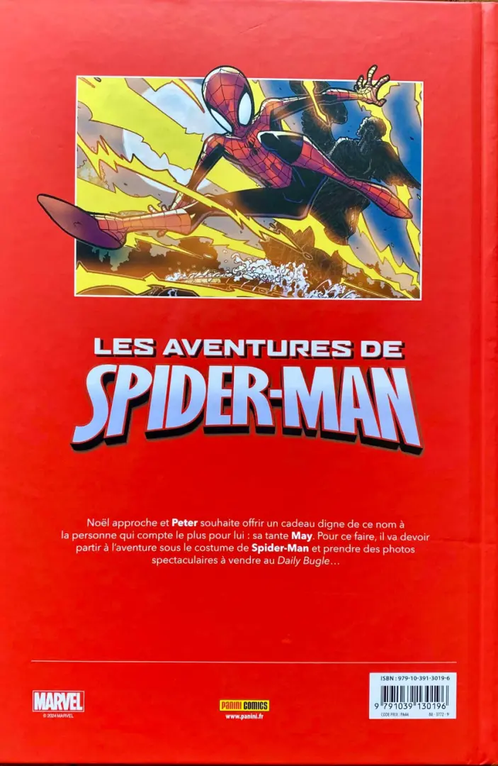 Verso de l'album Les aventures de Spider-Man 4 Douce nuit