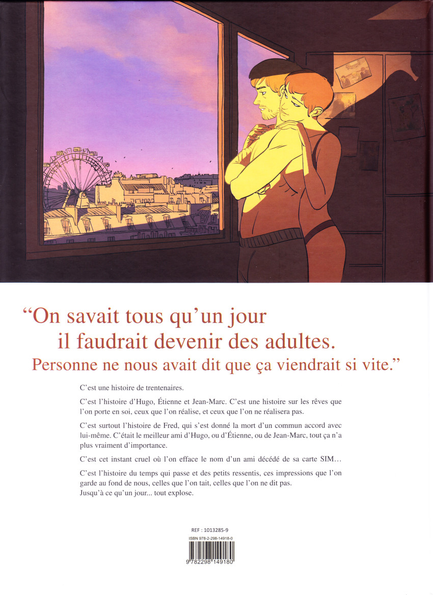 Verso de l'album Où sont passés les grands jours ? Tome 1