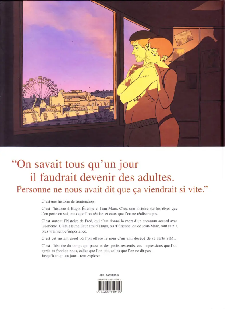 Verso de l'album Où sont passés les grands jours ? Tome 1