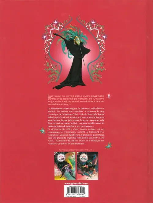Verso de l'album Les Contes de l'ère du Cobra Tome 2 Révolution