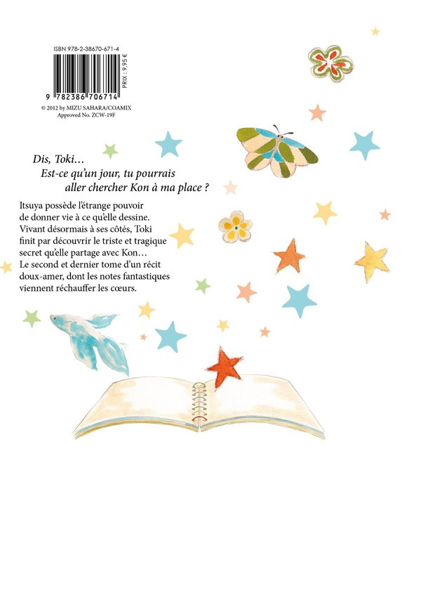 Verso de l'album Itsuya la souffleuse de miracles 2