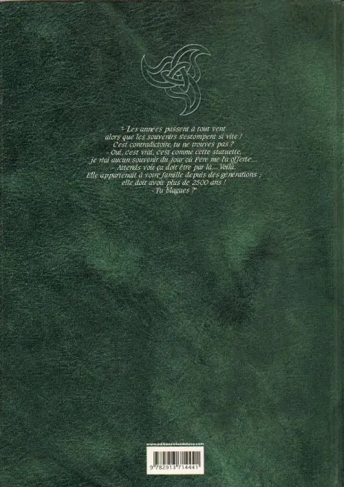 Verso de l'album Dona Tome 1 L'Oiseau de nuit - Chapitre Premier