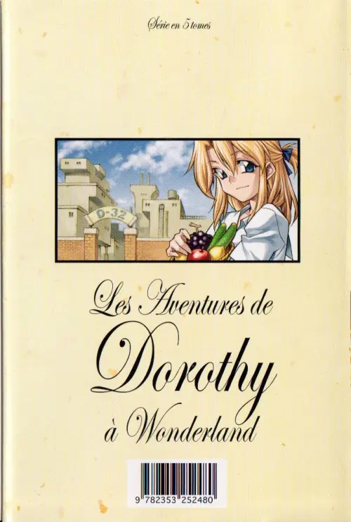 Verso de l'album Dorothy 1