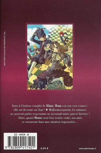 Verso de l'album La Fleur du démon 4