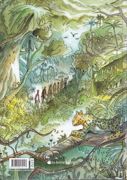 Verso de l'album Les Heures noires