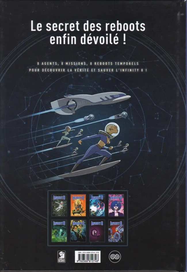 Verso de l'album Infinity 8 Tome 8 Jusqu'au dernier
