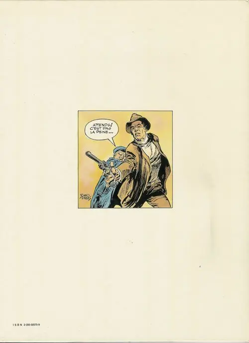 Verso de l'album Les Inoxydables Tome 1