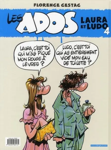 Verso de l'album Les Ados Tome 4 Laura et Ludo 4