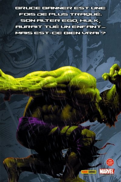 Verso de l'album Marvel - Les grandes sagas Tome 6 Hulk