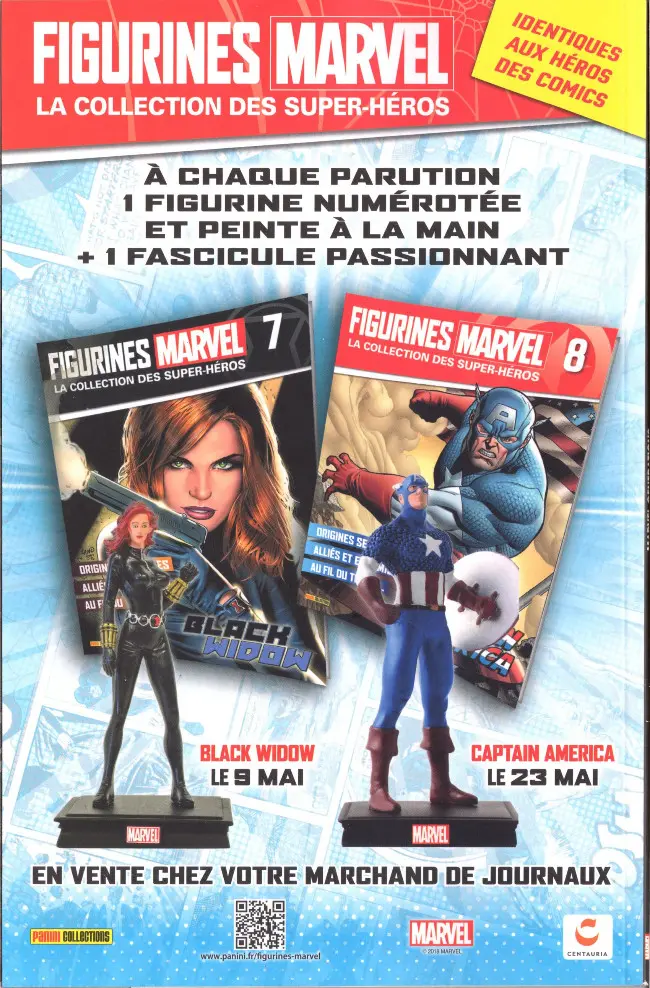 Verso de l'album Marvel Generations 3/4