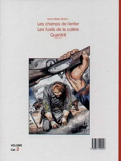 Verso de l'album Melly Brown Tome 2 Les fusils de la colère
