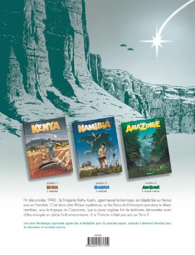 Verso de l'album Namibia Intégrale