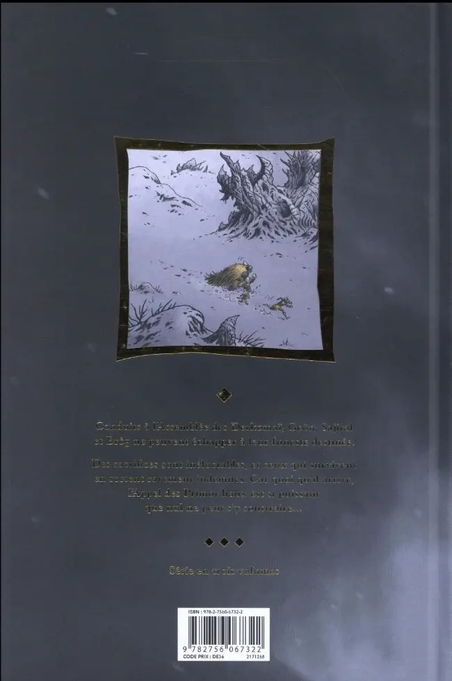 Verso de l'album Naragam Tome 2 L'Appel des Primordiaux