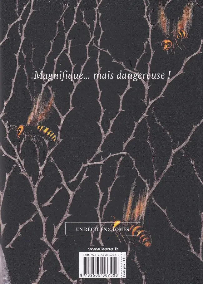 Verso de l'album Nuisible Tome 2