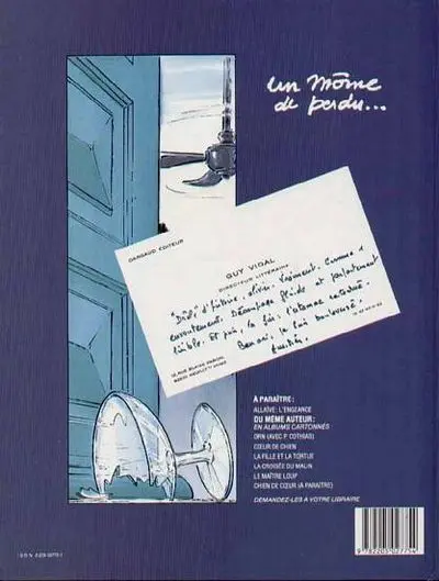 Verso de l'album Allaïve Tome 1 Un môme de perdu...