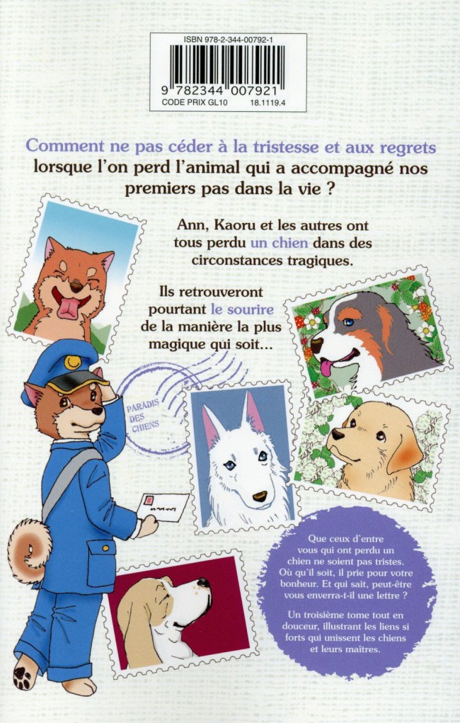 Verso de l'album Le paradis des chiens Tome 3