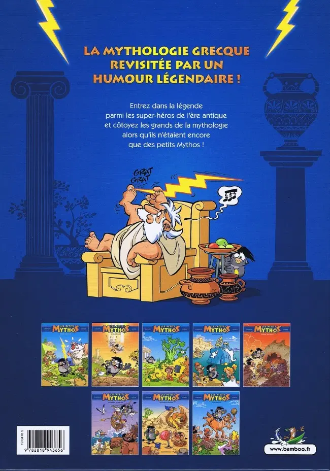 Verso de l'album Les Petits Mythos Tome 8 Centaure parc