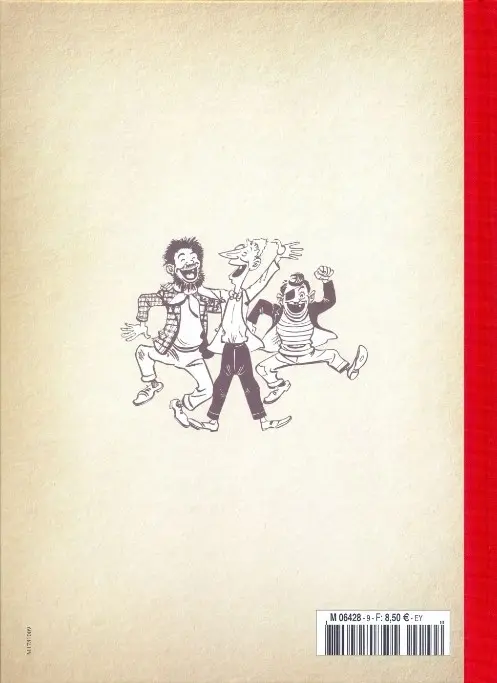 Verso de l'album Les Pieds Nickelés - La collection Tome 10 Les Pieds Nickelés au Tour de France