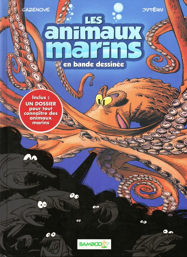 Couverture de l'album Les Animaux marins en bande dessinée Tome 2