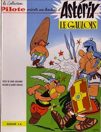 Couverture de l'album Astérix Tome 1 Astérix le gaulois