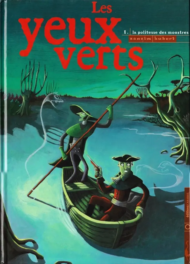 Couverture de l'album Les Yeux verts Tome 1 La politesse des monstres