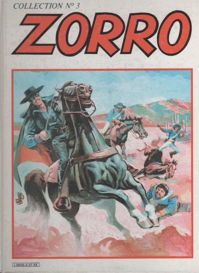 Couverture de l'album Zorro Tome 3 Les otages