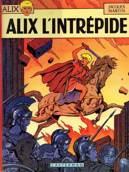 Couverture de l'album Alix Tome 1 Alix l'Intrépide