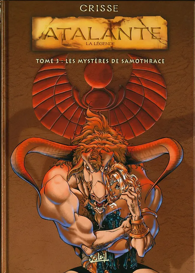 Couverture de l'album Atalante - La Légende Tome 3 Les Mystères de Samothrace