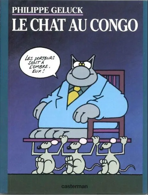 Couverture de l'album Le Chat Tome 5 Le Chat au Congo