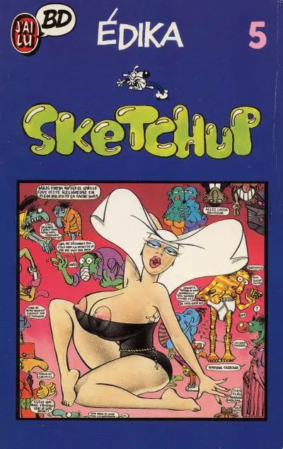 Couverture de l'album Édika Tome 5 Sketchup