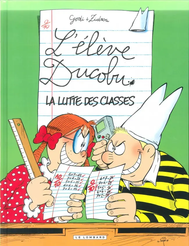 Couverture de l'album L'Élève Ducobu Tome 4 La lutte des classes