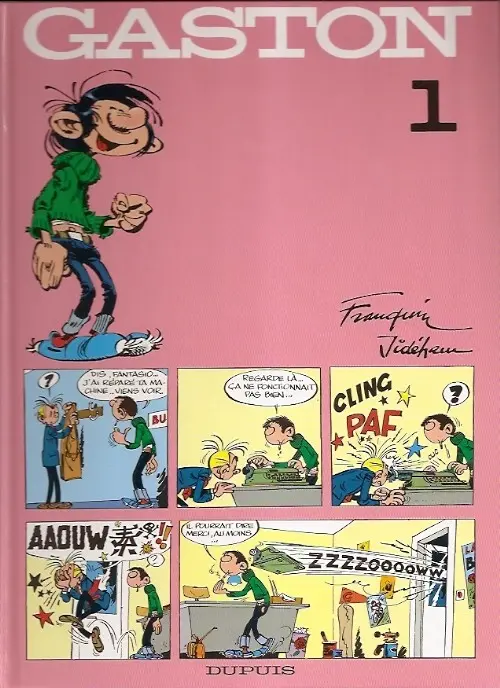 Couverture de l'album Gaston Tome 1 Édition spéciale 40e anniversaire
