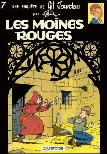 Couverture de l'album Gil Jourdan Tome 7 Les moines rouges