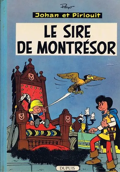 Couverture de l'album Johan et Pirlouit Tome 8 Le sire de Montrésor