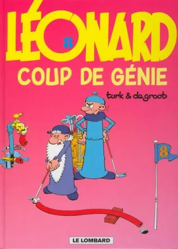Couverture de l'album Léonard Tome 8 Coup de génie