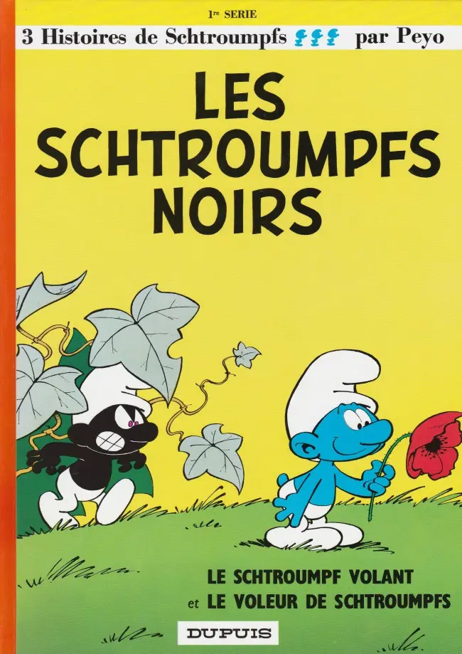 Couverture de l'album Les Schtroumpfs Tome 1 Les Schtroumpfs noirs