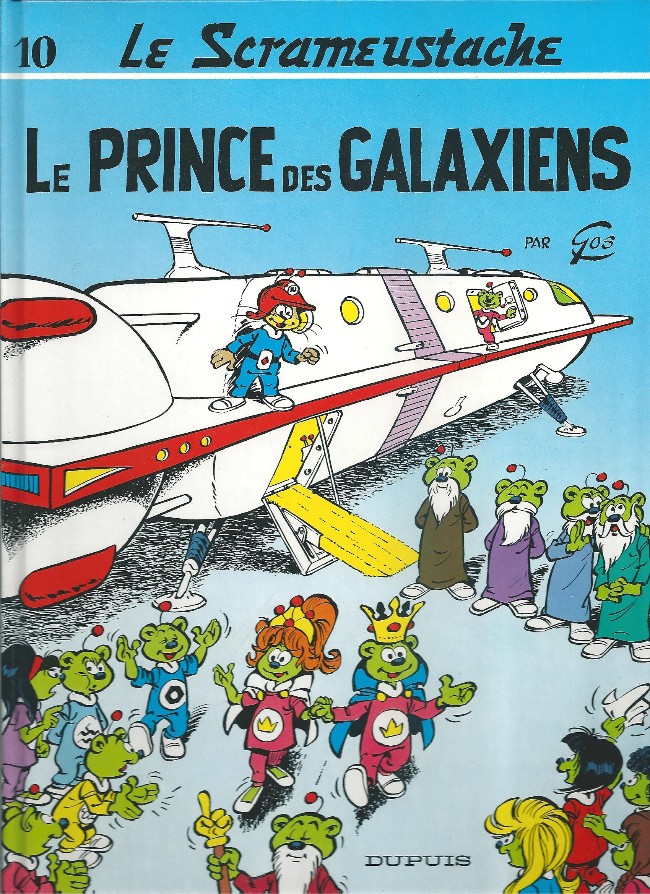 Couverture de l'album Le Scrameustache Tome 10 Le prince des galaxiens