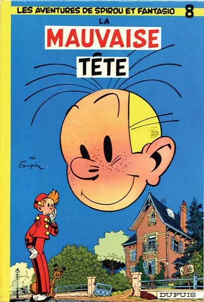 Couverture de l'album Spirou et Fantasio Tome 8 La mauvaise tête