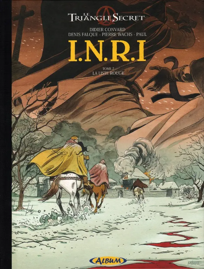 Couverture de l'album Le Triangle Secret - I.N.R.I Tome 2 La liste rouge