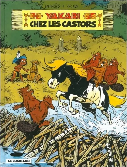Couverture de l'album Yakari Tome 3 Yakari chez les castors