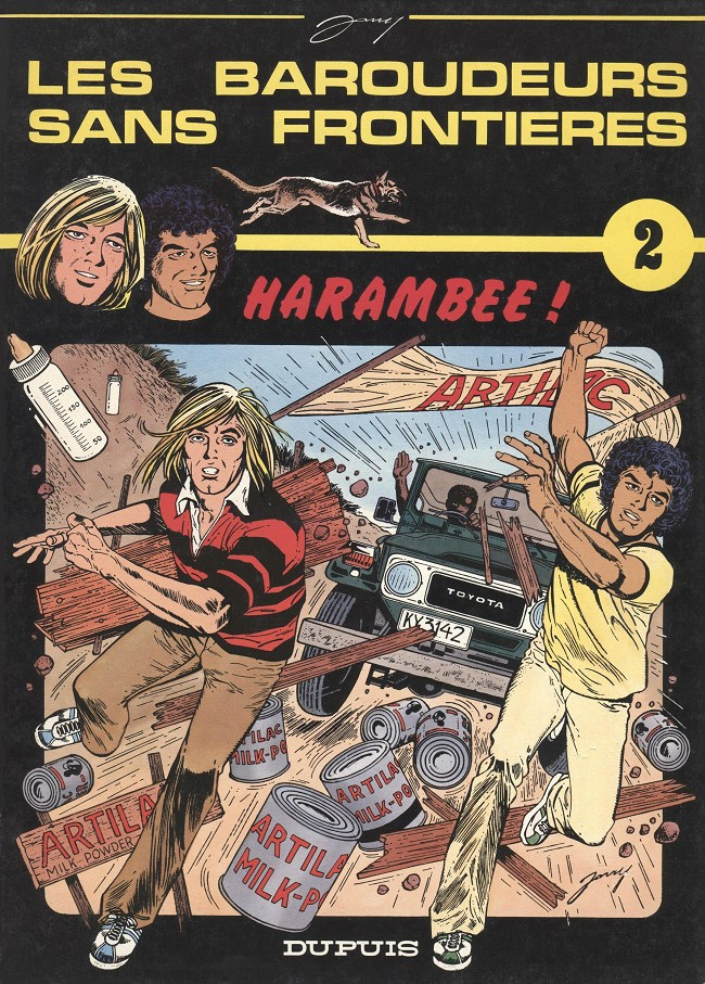 Couverture de l'album Les Baroudeurs sans frontières Tome 2 Harambee !