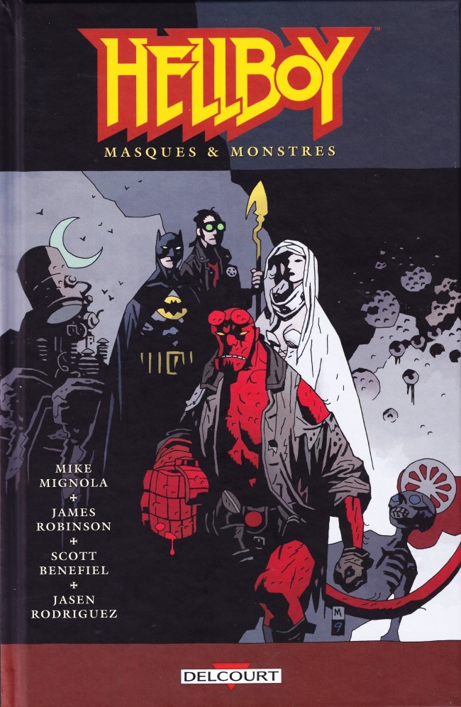 Couverture de l'album Hellboy Tome 14 Masques & monstres