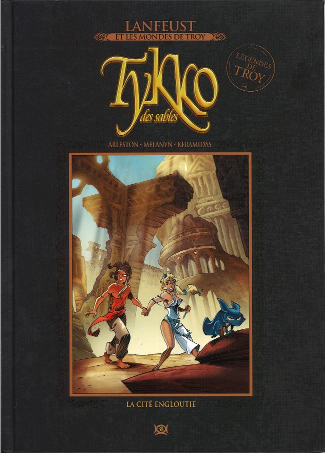 Couverture de l'album Tykko des sables Tome 38 La cité engloutie